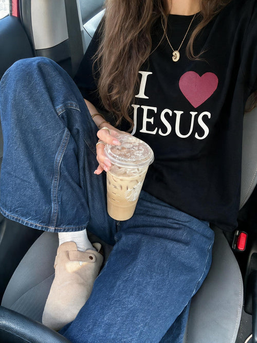 I love Jesus Black Tee - SOLD OUT